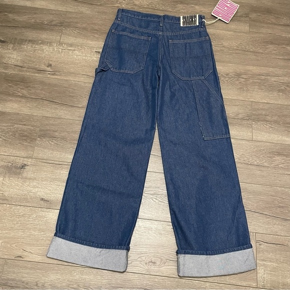 Mother Snacks! The Smoothie Carpenter Sneak Jean in Clean Your Plate Sz 27 NWT - Picture 3 of 10